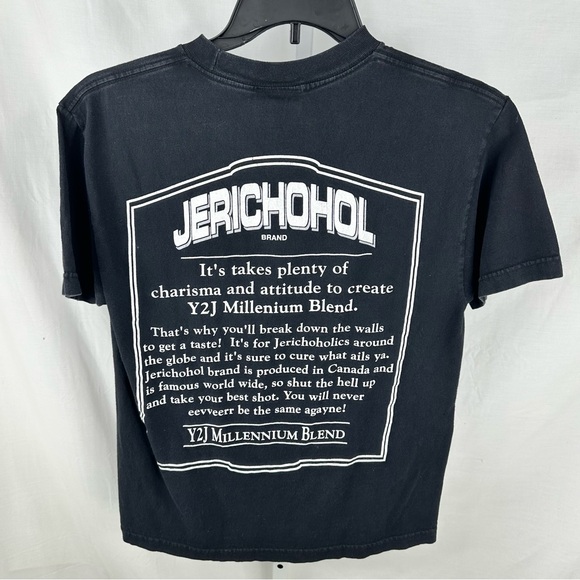 WWE Men's Black Chris Jericho 2000 Proof Jerichohol T-Shirt - Size M - Picture 4 of 6